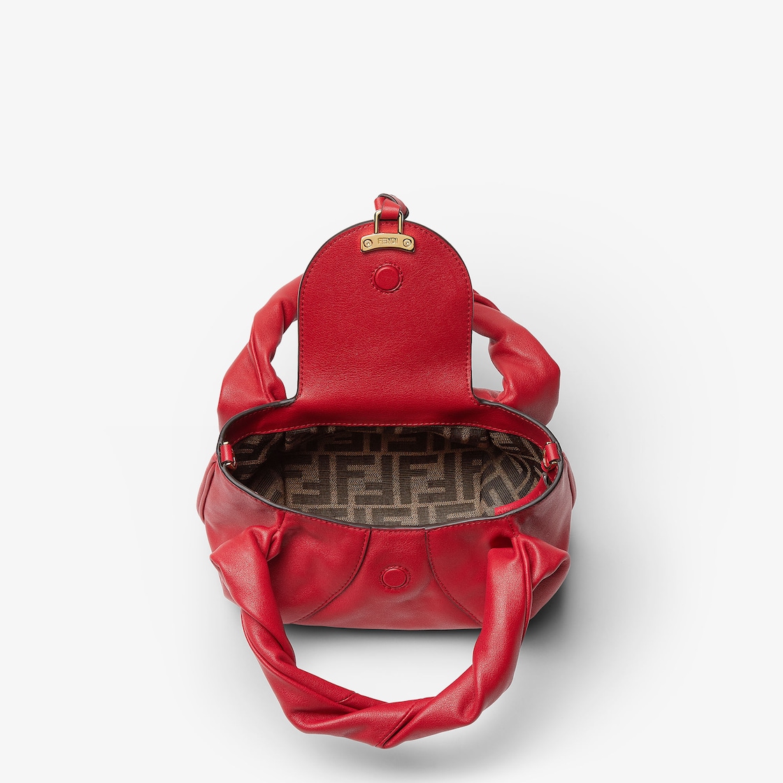 FENDI Fendi Spy Mini Red leather mini-bag - Image 2